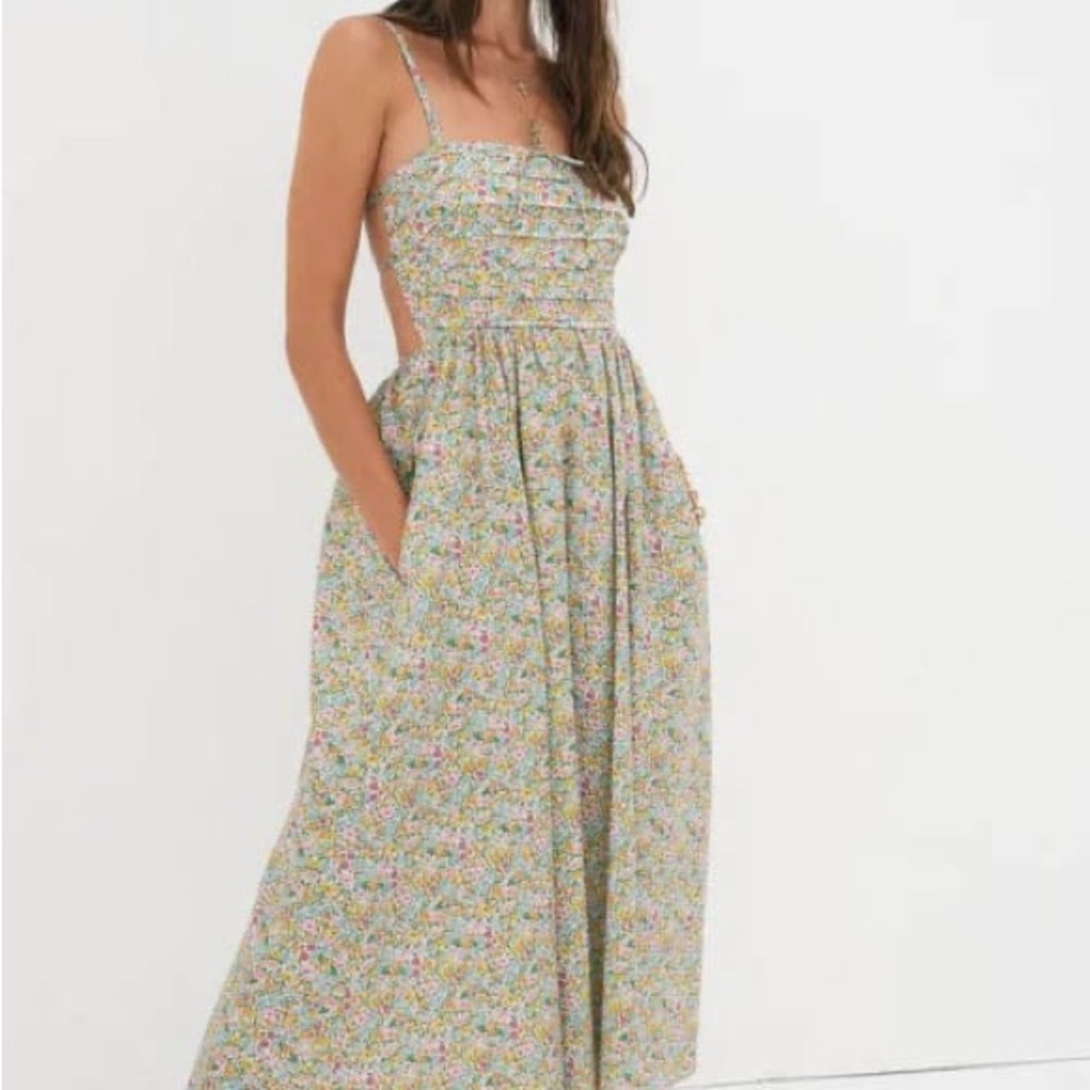 nwt FOR LOVE & LEMONS Midi Dress ✨ Size M - Picture 5 of 12